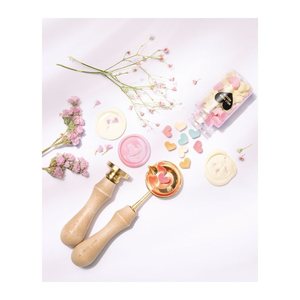 folia Siegel-Set PASTEL LOVE mehrfarbig