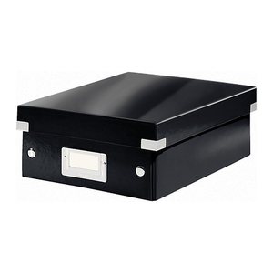 LEITZ Click & Store Aufbewahrungsbox 900 Blatt schwarz 22,0 x 28,5 x 10,0 cm, 1 St.