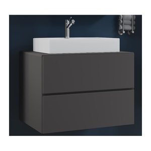 VCM my bath Badmöbel-Set 2-teilig Lendas S 915196 anthrazit 61,0 x 51,4 x 69,0 cm