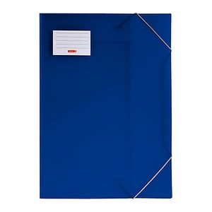 BRUNNEN Zeichenmappe FACT!pp DIN A3 blau transparent, 1 St.