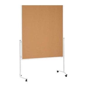 magnetoplan Moderationswand 120,0 x 150,0 cm braun