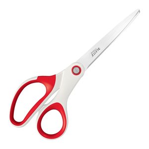 LEITZ Papierschere WOW Titan rot 20,5 cm