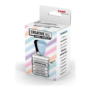trodat Creative Mini Motivstempel Schulplaner 30 x 5 mm, 1 St.