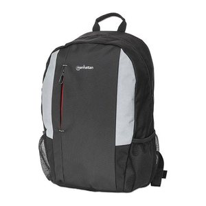 MANHATTAN York Laptop-Rucksack 16" schwarz grau