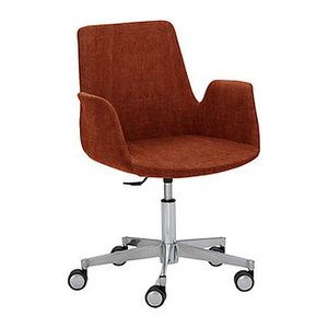 Mayer Besuchersessel myHELIOS rost Aluminium Stoff 65,0 x 65,0 x 82,0 - 93,0 cm, 1 St.