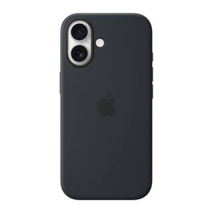 Apple Silikon Case mit MagSafe Handy-Cover für Apple iPhone 17 schwarz
