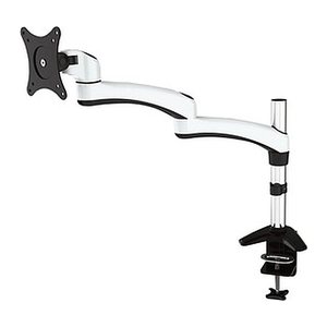 JENIMAGE Monitor-Halterung 130 TK JI-ME130TK schwarz, weiß für 1 Monitor, Tischklemme