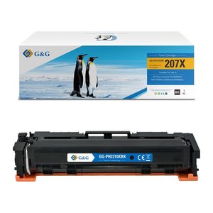 G&G XL-Toner kompatibel mit HP 207X/ W2210X (Mit Chip)