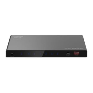 DIGITUS Splitter HDMI 1x4 8K/60Hz Toslink,Stereo,EDID Contr.