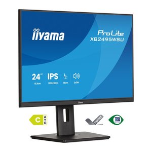 IIYAMA 61.1cm (24") XB2495WSU-B1 16:10 HDMI+DP+USB-C IPS