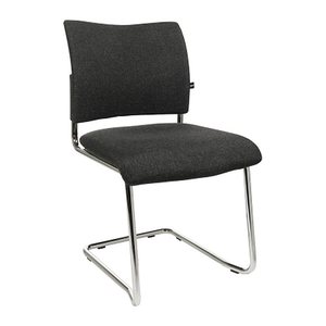 Topstar Besucherstühle Visit 20 NV390 G22 anthrazit Stoff, 2 St.