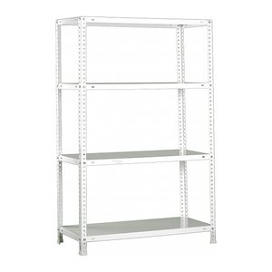Simonrack Schwerlastregal COMFORT PLUS 4/400 8425437130205 weiß 100,0 x 40,0 x 150,0 cm