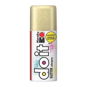 Marabu Do it Glitter Acrylspray Sprühfarbe gold 150,0 ml, 1 St.