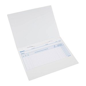 BOI Patienten-Dokumentations-Hängemappe signal-line Kunststoff grau DIN A4 4x kaufmännische Heftung, 1 St.
