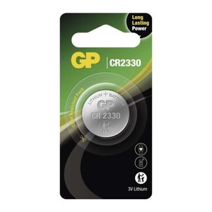 GP Knopfzelle CR2330 Lithium 3,0 V, 1 St.