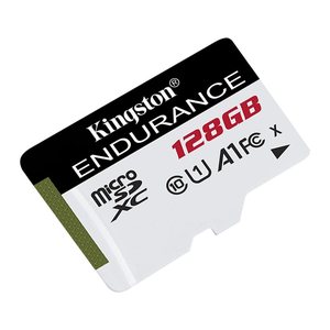 SD MicroSD Card 128GB Kingston SDXC High Endurance (Class1) retail