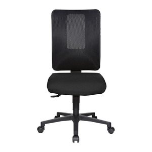 Topstar Bürostuhl Open X (N), OX1000 G200 Stoff schwarz, Gestell schwarz