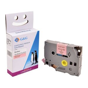 G&G Seiden Schriftband kompatibel mit Brother TZe-P34P