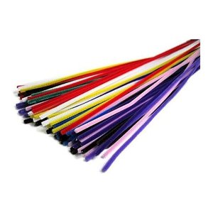 folia Pfeifenreiniger orange Chenilledraht Ø 8,0 mm, 10 St.