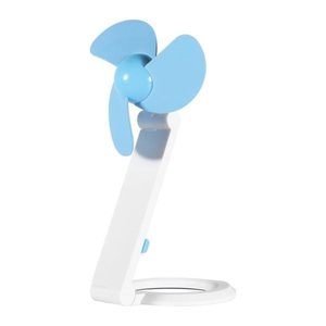 ThumbsUp! Tischventilator USB blau/weiß