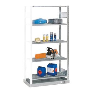 SCHULTE Anbauregal 14947 silber 100,0 x 50,0 x 200,0 cm