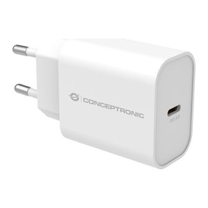 CONCEPTRONIC Ladegerät 1Port USB-C 25WPD3.0/PPS ws