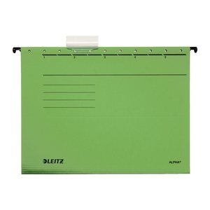 LEITZ Hängemappen ALPHA® 1985 grün, 5 St.