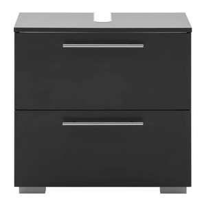MÖBELPARTNER Waschbeckenunterschrank Carlos 148596 anthrazit 60,2 x 35,0 x 59,1 cm