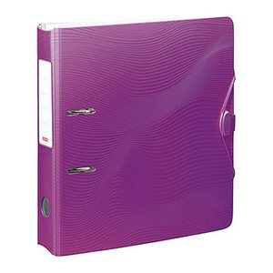 BRUNNEN WAVE Ordner purple Kunststoff 7,0 cm DIN A4, 1 St.