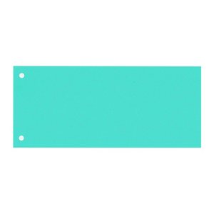 bene Trennstreifen blau, 180 g/qm Karton 24,0 x 10,5 cm, 100 St.