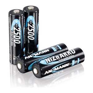 ANSMANN Akkus NiZn Mignon AA 1.500 mAh, 4 St.