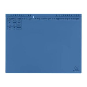 Exacompta Hängehefter Exaflex Karton blau DIN A4 1x Amtsheftung / kaufmännische Heftung, 25 St.