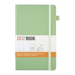 Sakura Notizbuch ca. DIN A5 punktkariert, pale patina Hardcover 160 Seiten, 1 St.