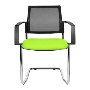 Topstar Besucherstühle BtoB 20 BB490A G050 grün, schwarz Stoff, 2 St.