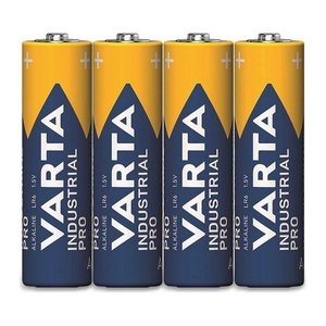 VARTA Batterien INDUSTRIAL Alkali-Mangan Mignon AA 1,5 V, 4 St.