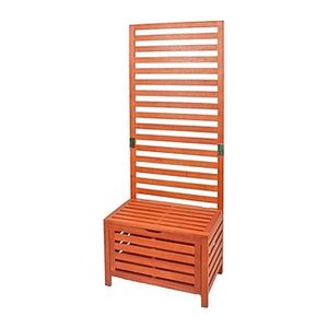 Garden Pleasure Gartenbank Concord 985177 braun Holz 76,0 cm