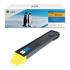 G&G Toner kompatibel mit Kyocera TK-8115Y/ 1T02P3ANL0