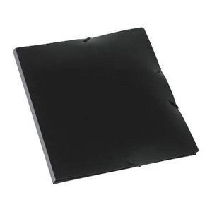 EICHNER Eckspanner DIN A4 schwarz, 10 St.