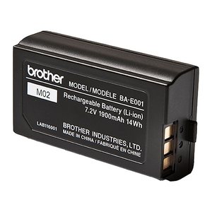 brother Akku für Beschriftungsgerät BA-E001  Li-Ion 7,2 V, 1900 mAh