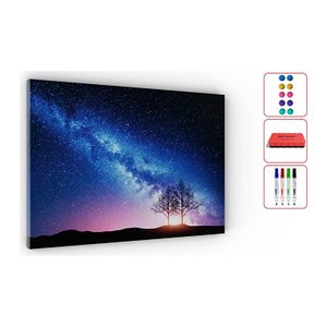 ALLboards Magnettafel 60,0 x 40,0 cm Milchstraße