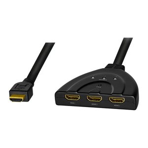 Logilink Switch HDMI,3-port,bidirekt(1x3/3x1),4K/30Hz,CEC