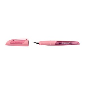 STABILO EASYbuddy Pastel Patronenfüller rosiges rouge L (Linkshänderfeder), 1 St.