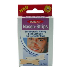 WUNDmed® Pflaster Nasen-Strips 02-096 beige 1,9 x 6,6 cm, 10 St.