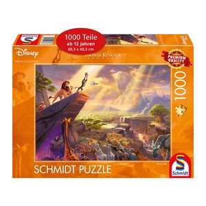 Schmidt Disney König der Löwen König der Löwen Puzzle, 1000 Teile