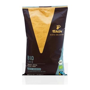 Tchibo VISTA CAFÈ Bio-Kaffee, gemahlen, Arabicabohnen kräftig, 500 g
