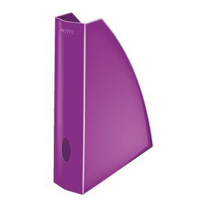LEITZ Stehsammler WOW 52771062 violett Kunststoff, DIN A4, 1 St.