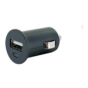 Schwaiger Ladegerät 12V 1x USB 2.4A Schwarz