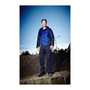 MASCOT® unisex Pilotenjacke Frankfurt kornblau, schwarz Größe 3XL