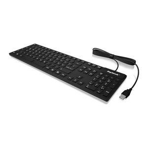 KeySonic Industrietastatur USB KSK-8030 IN DE Schwarz