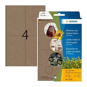 HERMA Büropackung Vielzwecketiketten Silphie 52x82mm